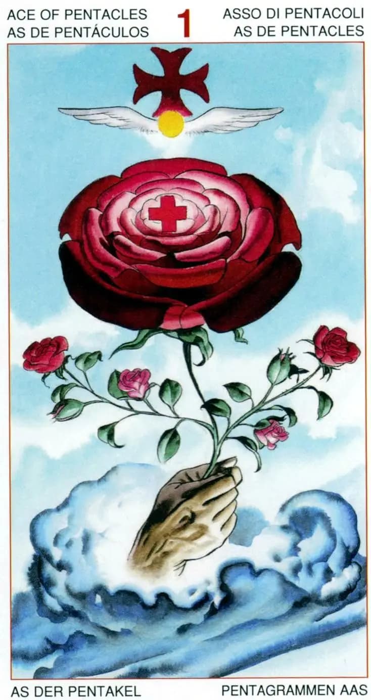 金币王牌 塔罗卡牌