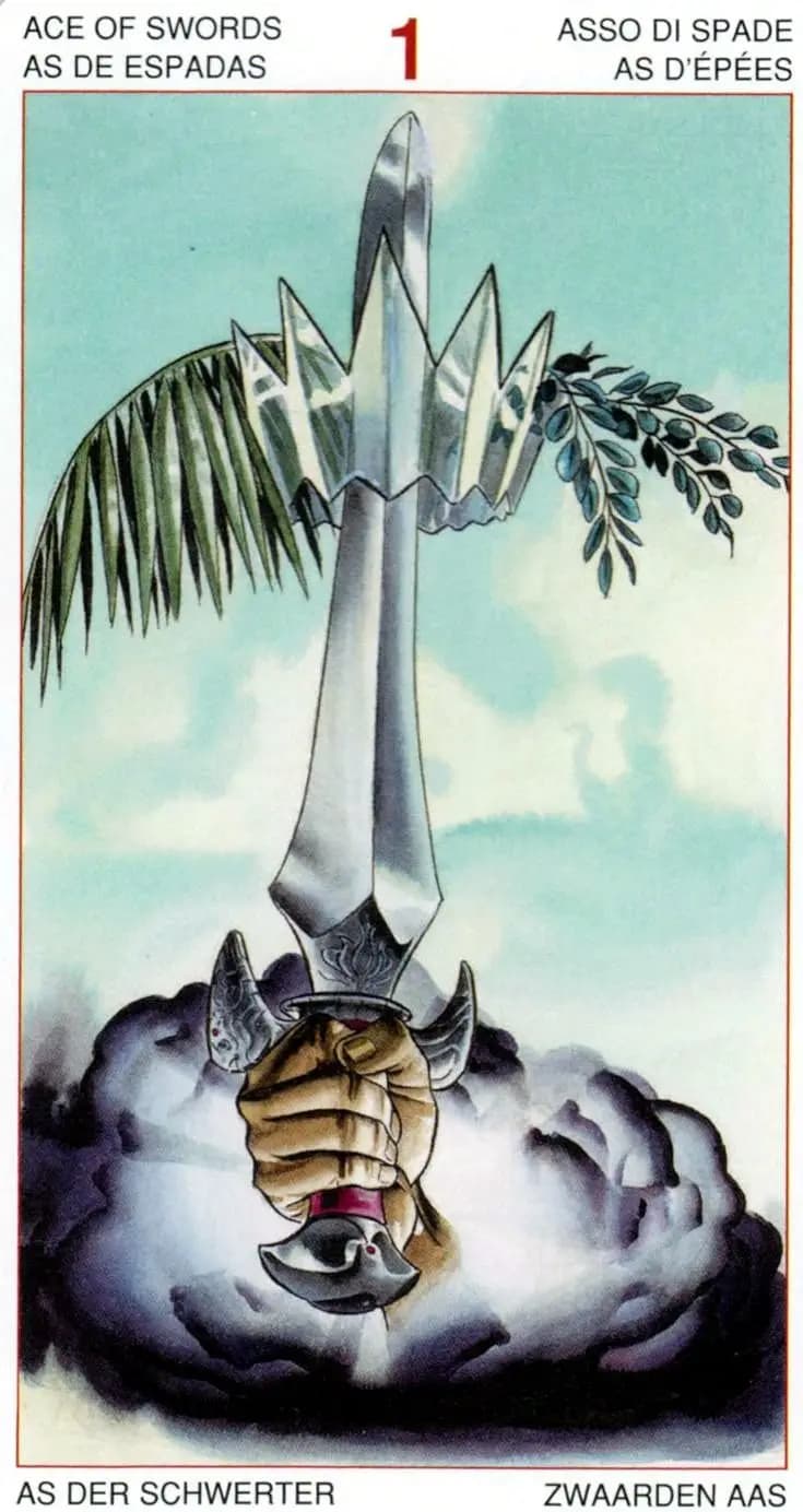 宝剑王牌 塔罗卡牌