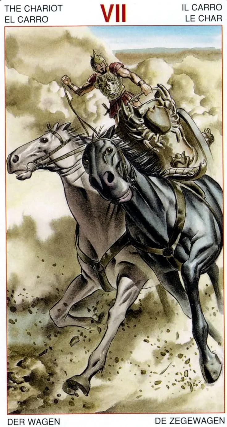 战车 塔罗牌图像