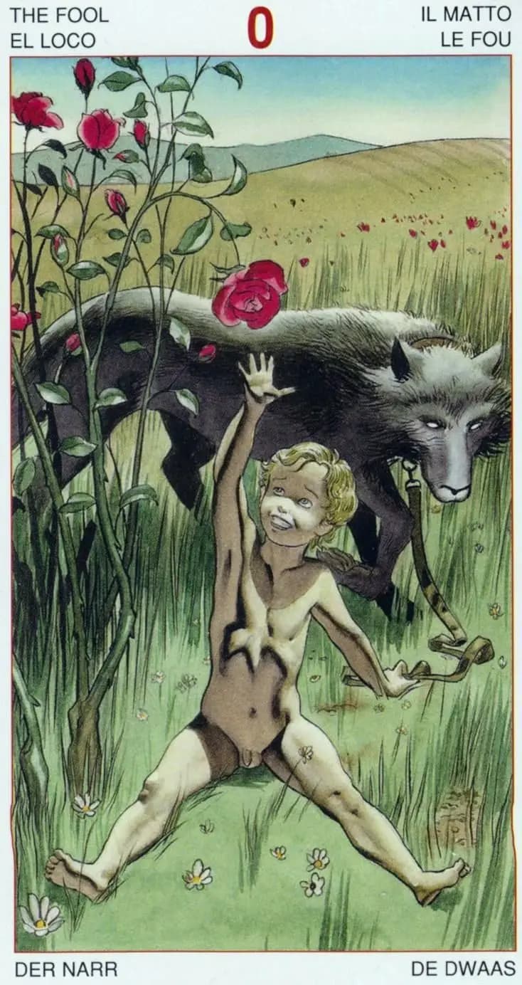 愚者 塔罗牌图像