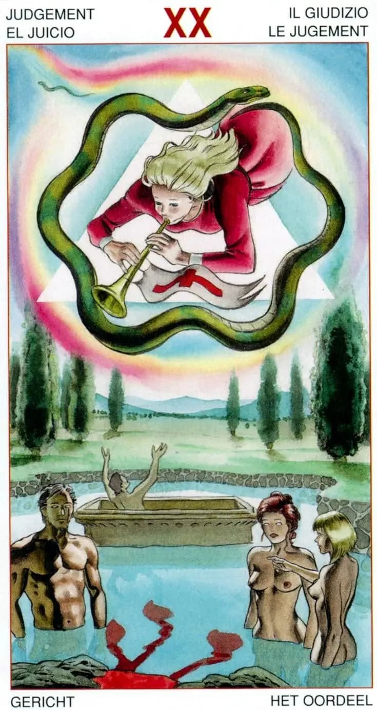审判 塔罗牌图像
