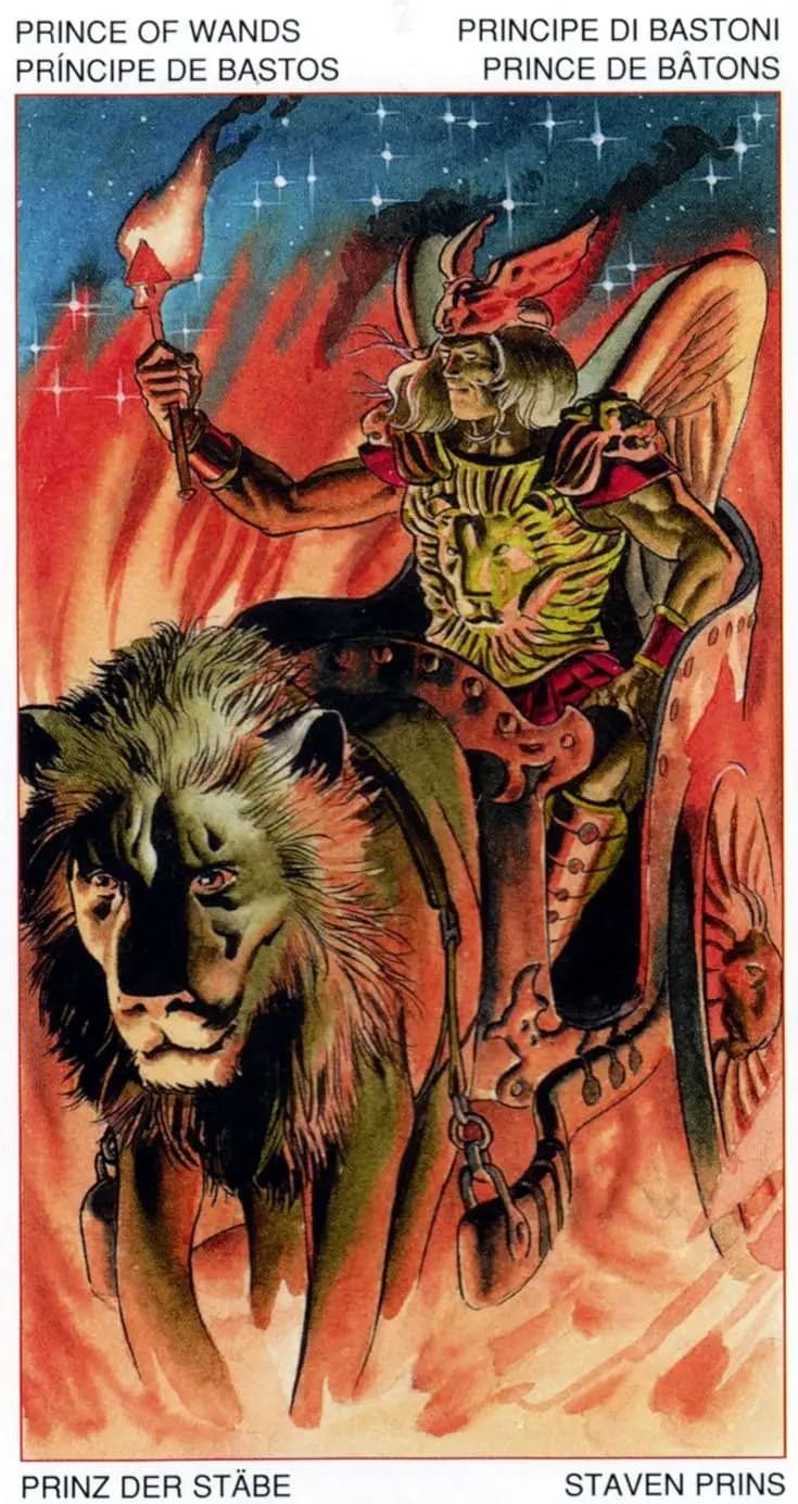 权杖王 塔罗卡牌