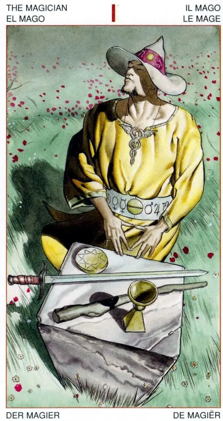 魔术师 塔罗牌图像