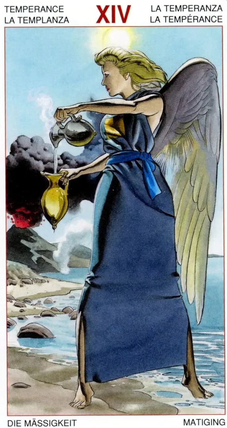 节制 塔罗卡牌