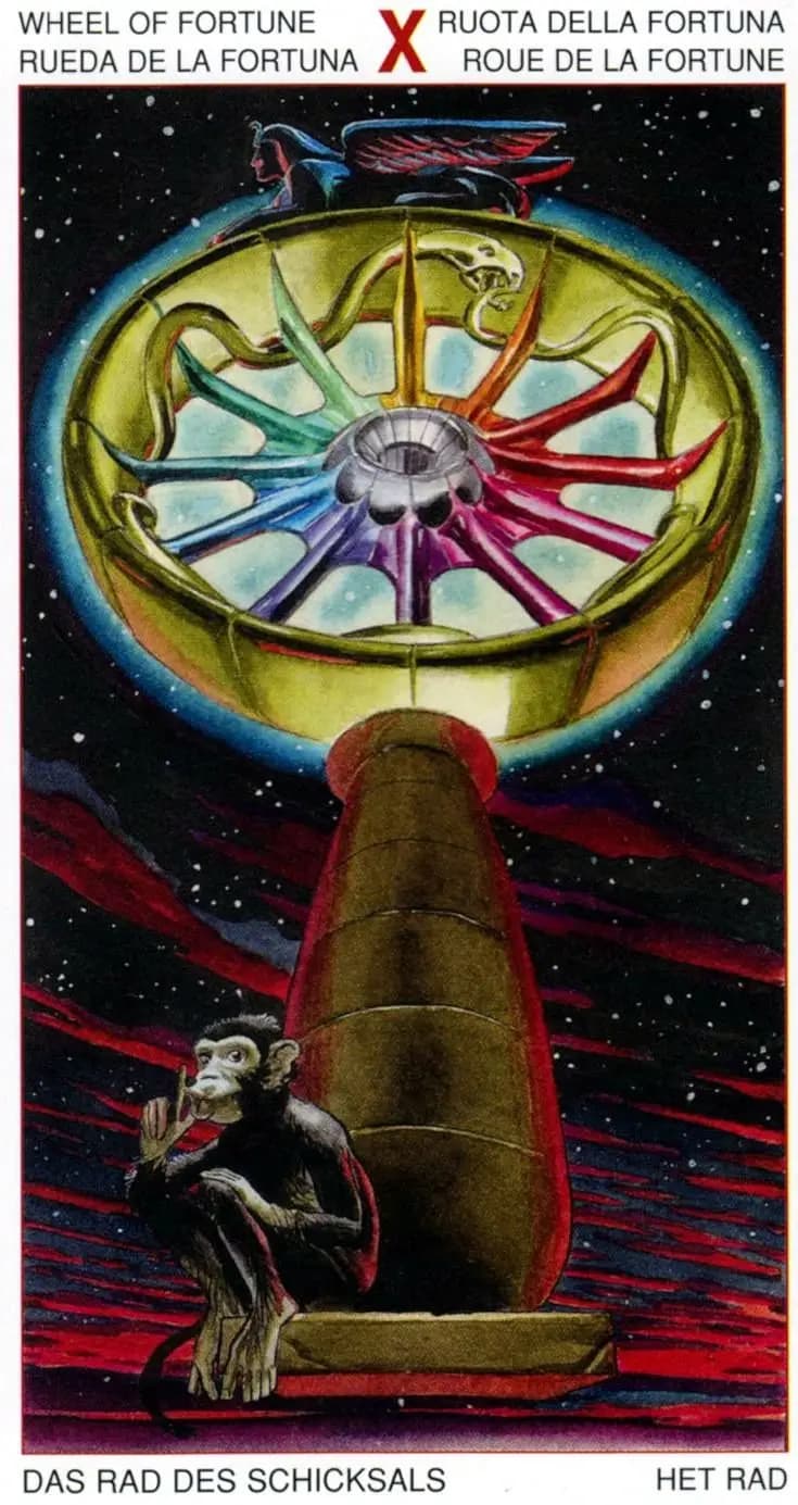 命运之轮 塔罗卡牌