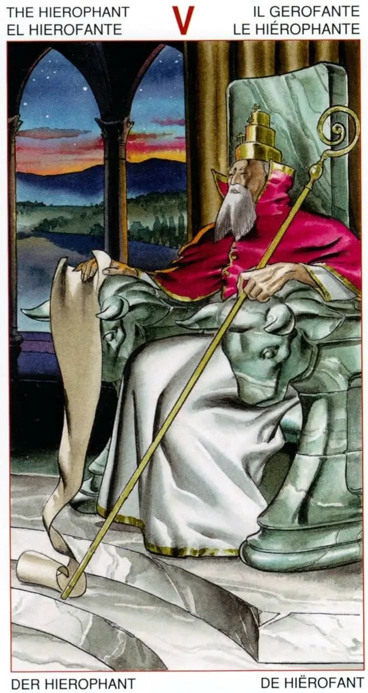 教皇 塔罗卡牌